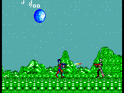 Akai Koudan Zillion screenshot 3 for Sega Mark III